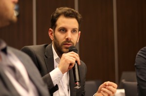 Portrait photography in conference