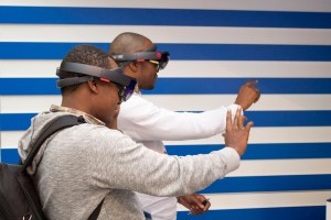 Virtual reality mask in WTC