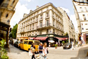 Paris, fisheye