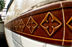 metro, tiles, art, Paris