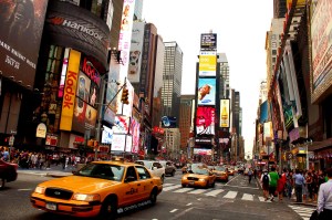 new york, NY, NYC, time square, traffic, taxi