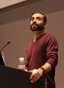 Conference photography - speaker portrait