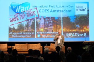 Speaker during a medical conference