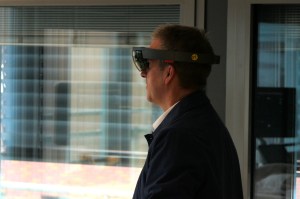 VR test during a medical conference